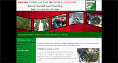 Desktop Screenshot of indianachristmastree.com